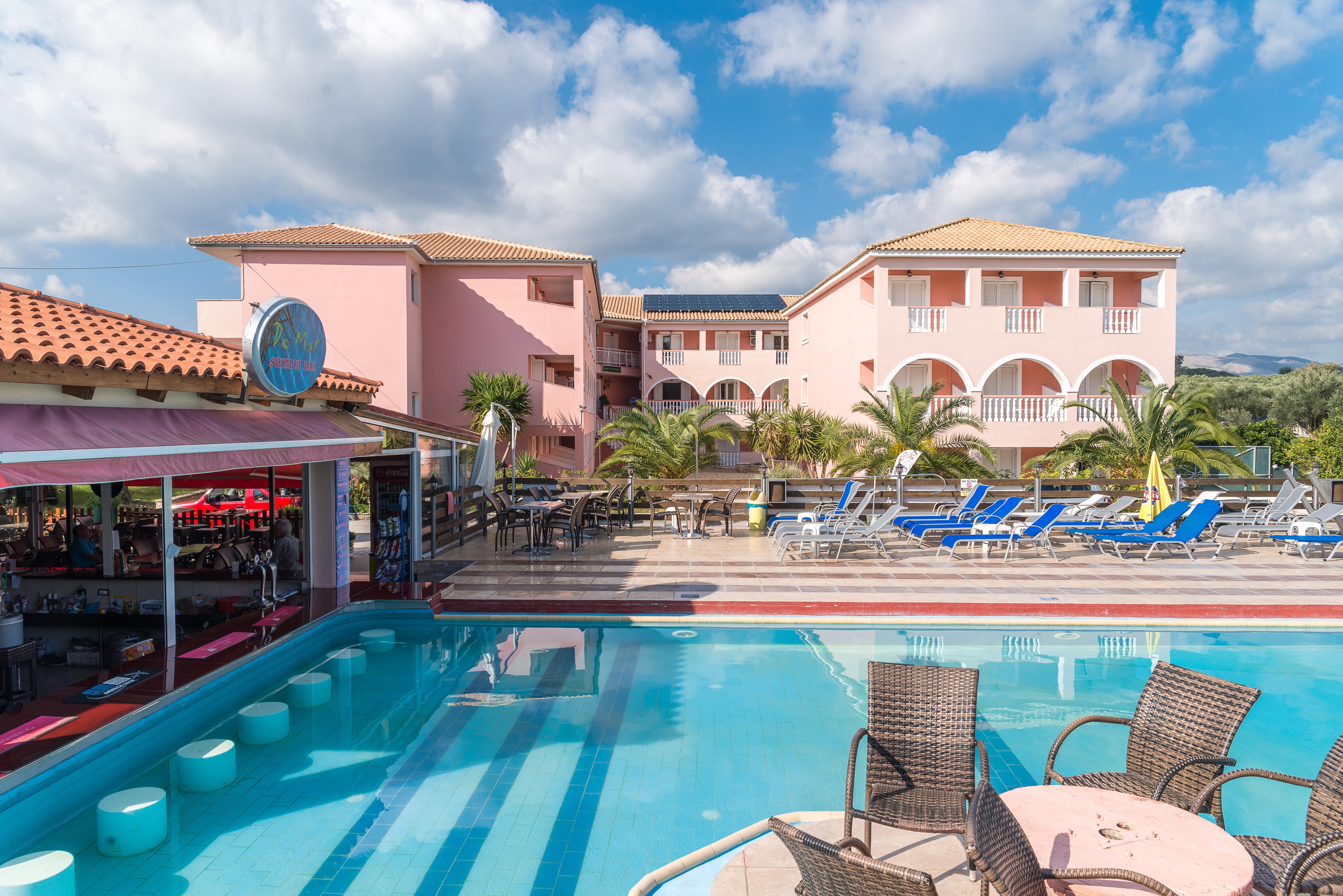 Savvas Hotel (Adults Only) Лаганас Екстериор снимка