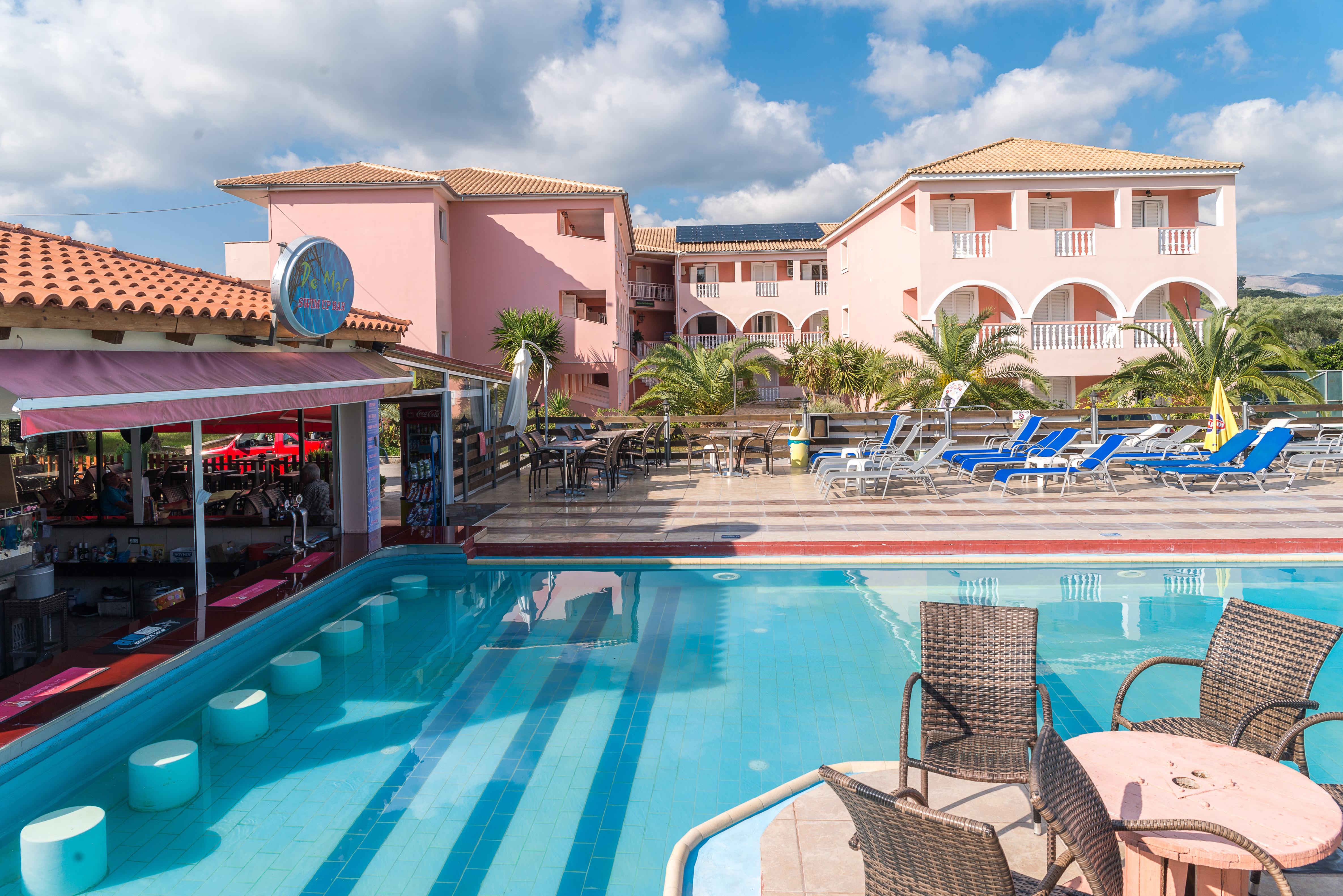 Savvas Hotel (Adults Only) Лаганас Екстериор снимка
