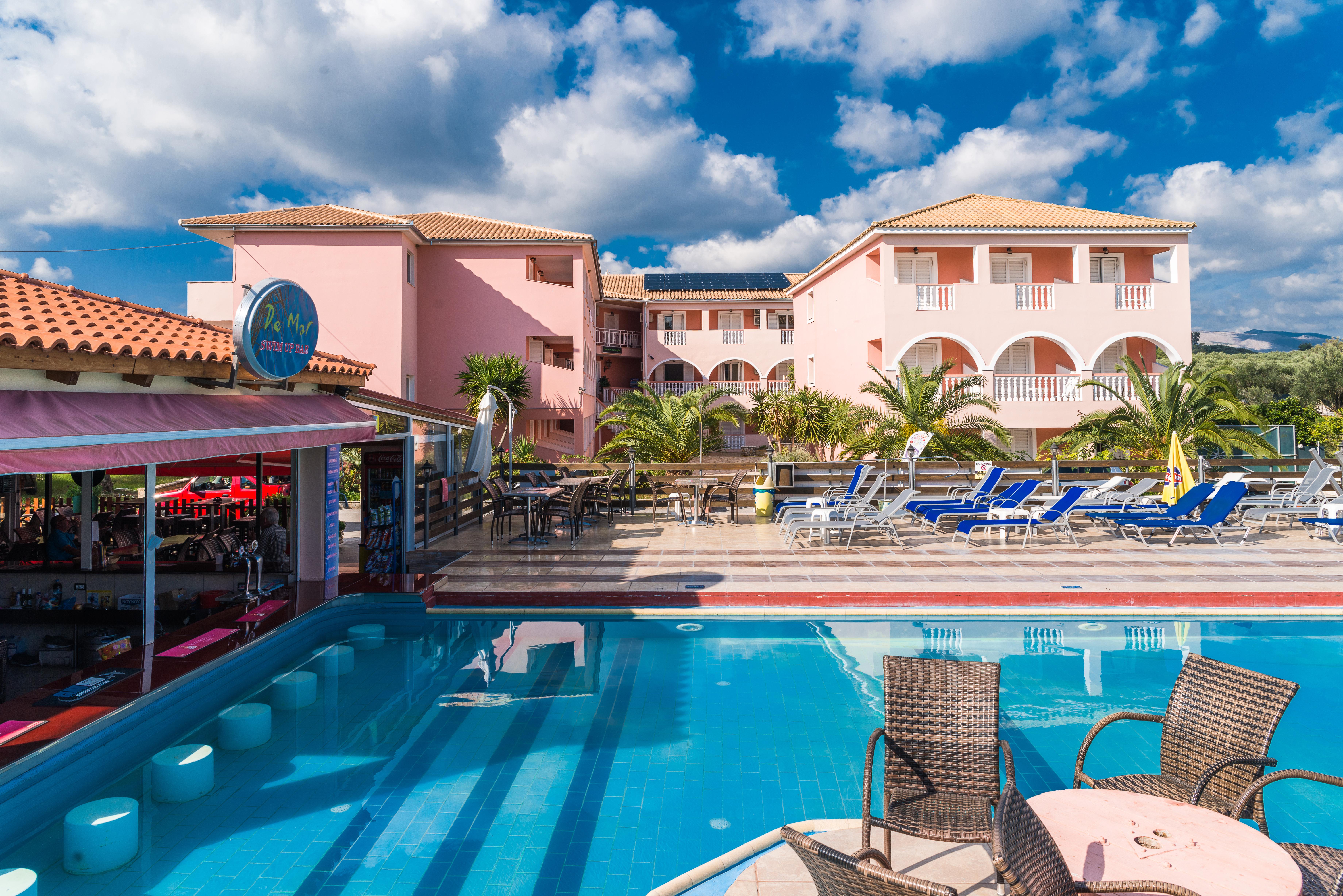 Savvas Hotel (Adults Only) Лаганас Екстериор снимка